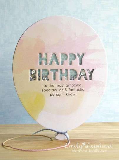 Happy Birthday Balloon Shaker