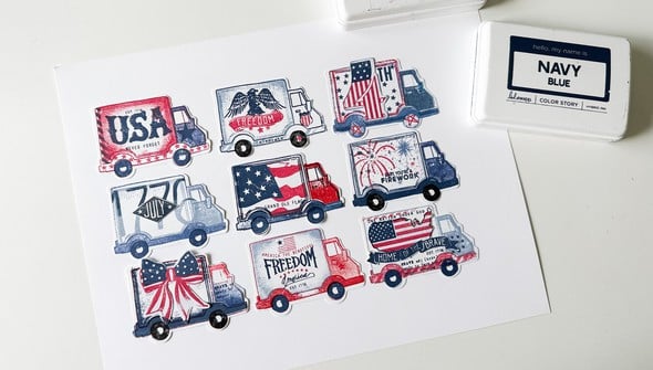 Stamp Set : 4×6 Fireworks gallery