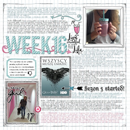 Project Life Week 16 