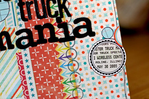 monster truck mania {sketch challenge} by meganklauer gallery