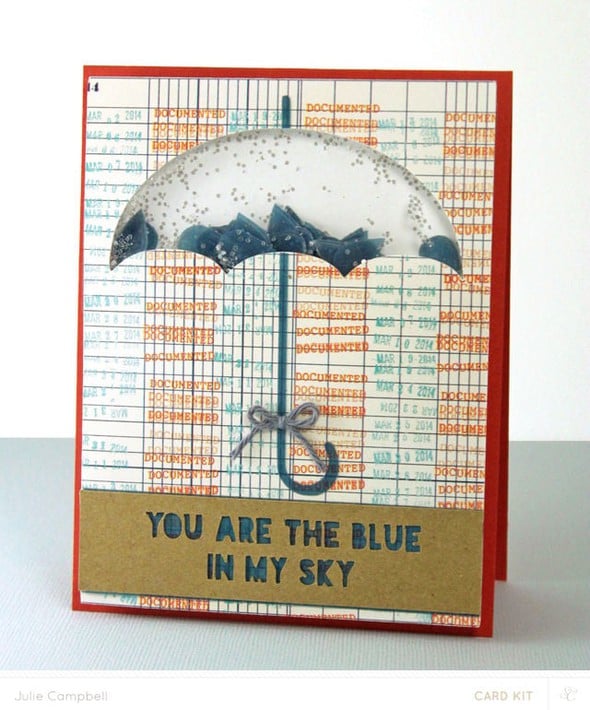 You Are The Blue To My Sky *Card Kit Only* by JulieCampbell gallery