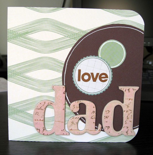Love dad card
