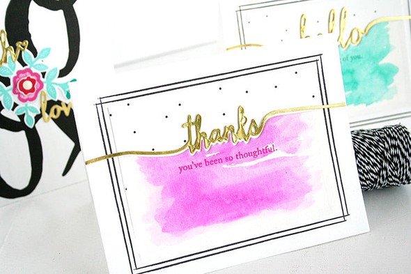 Gold Watercolor cards by Dani gallery