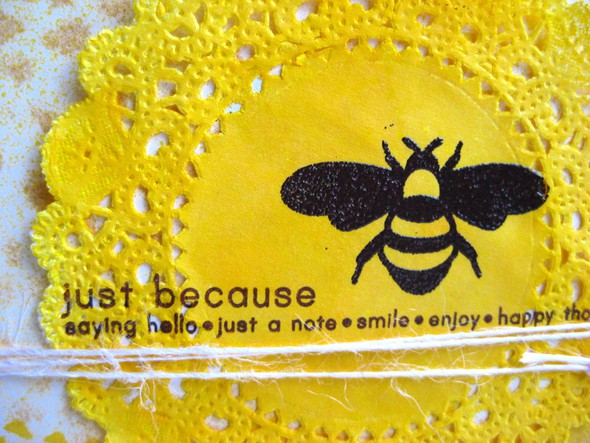 Just Bee-cause Card by jamieleija gallery