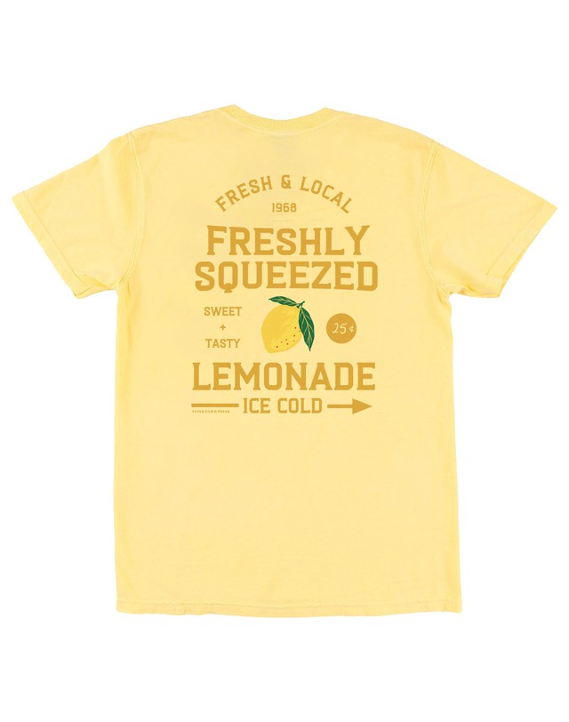 Lemon Farmers Market Tee - Butter, 1 of 6