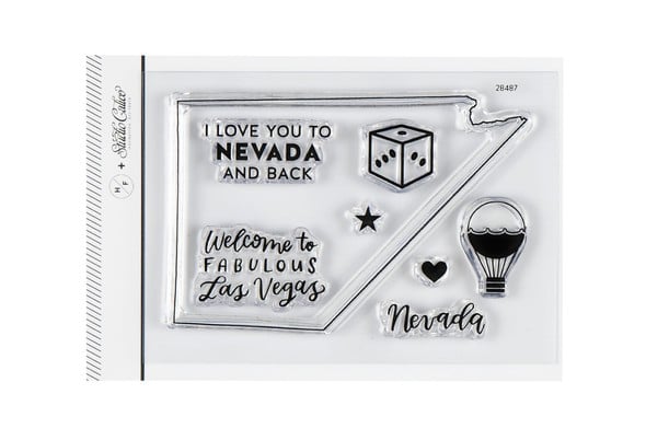 Stamp Set : 3×4 I Love Nevada by Hello Forever gallery