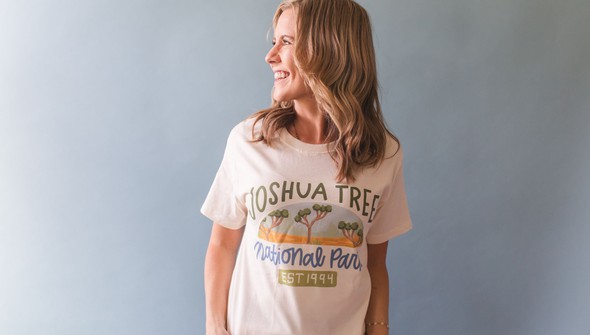 Joshua Tree National Park - Pippi Tee - Ivory gallery