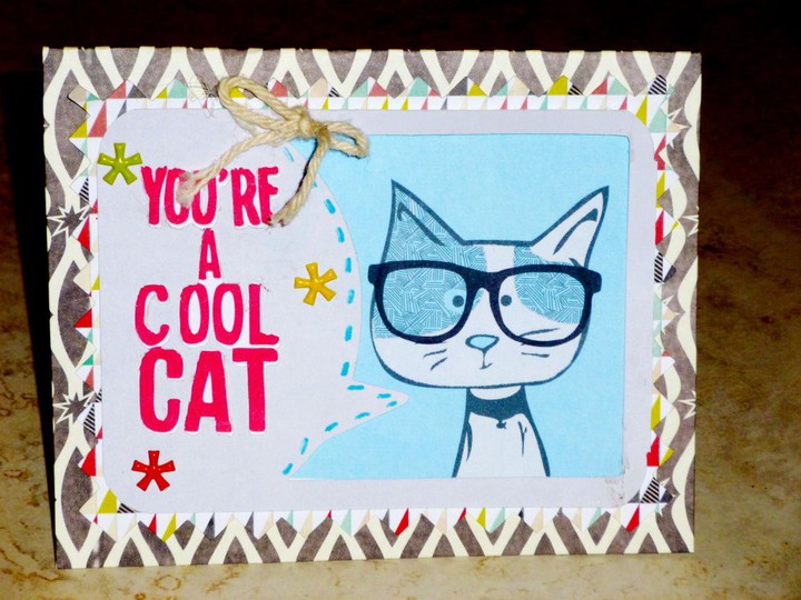 Cool cat card
