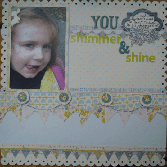 you shimmer and shine