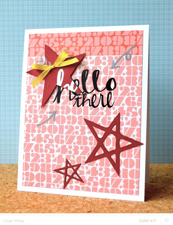 Hello There Stars Card by charimoss gallery