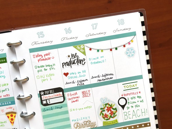 Holiday Planner Spread by photochic17 gallery