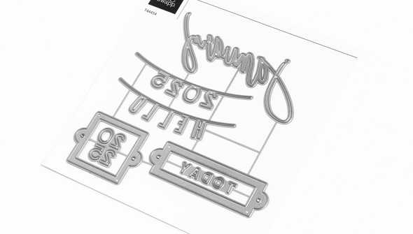 Metal Die Set - January gallery