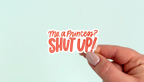 Me, A Princess? Decal Sticker gallery