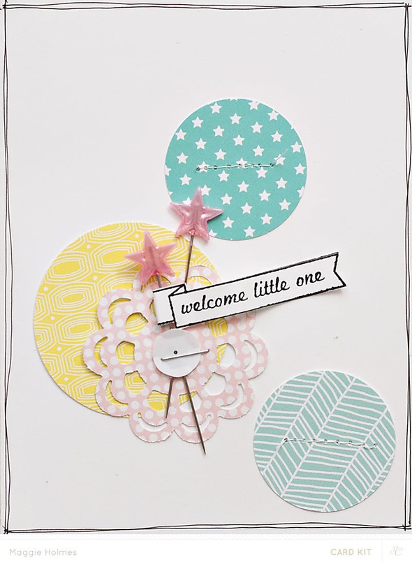 Welcome Little One Card by maggieholmes gallery