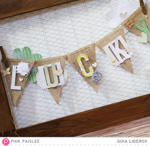 Lucky Burlap Banner by myfrogprince gallery