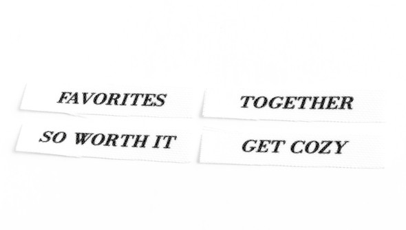 Cozy Up Canvas Word Strips gallery