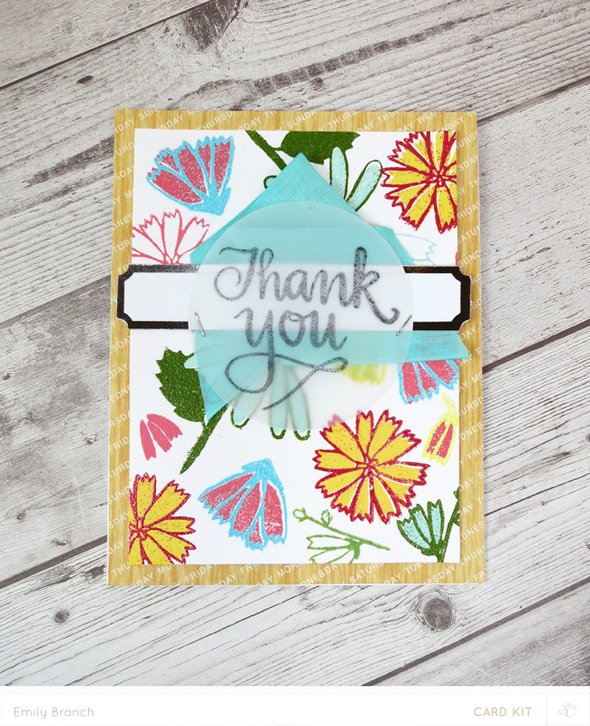 "Thank You Flowers" Card by BranchOutDesigns gallery