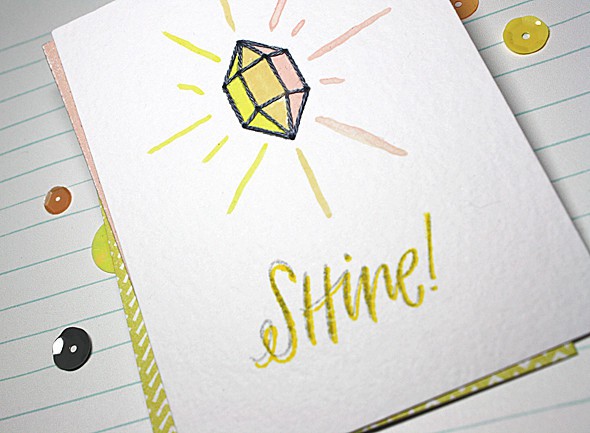 Shine Inspirational Card by Square gallery