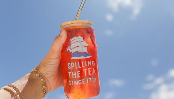 Spilling The Tea Glass Can gallery