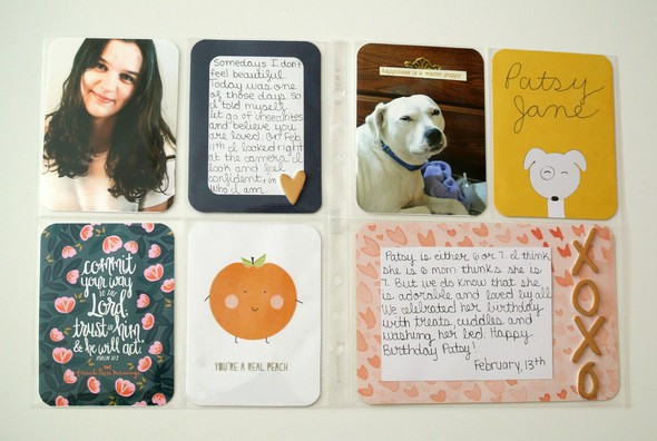 more February project life spread by melissamarie gallery