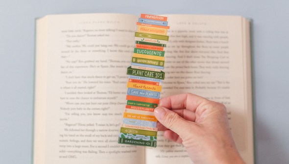 Plant Book Stack Transparent Bookmark gallery