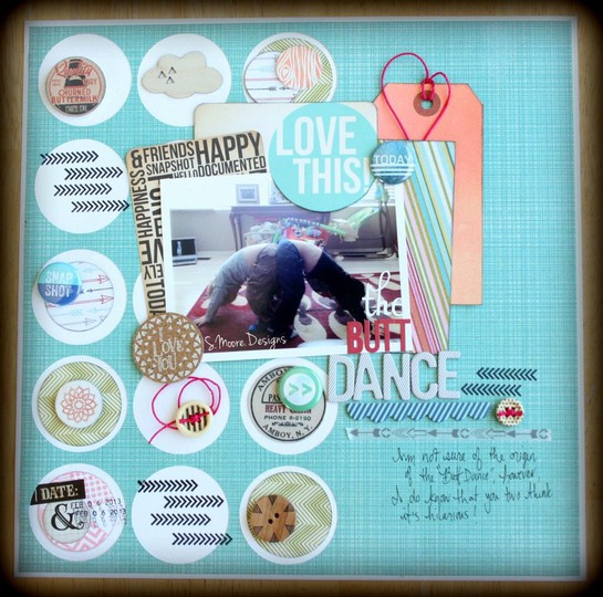 January kit paper bakery love potion 9 mixed media scrapbook capture365 flair glimmer mist 1024x1015