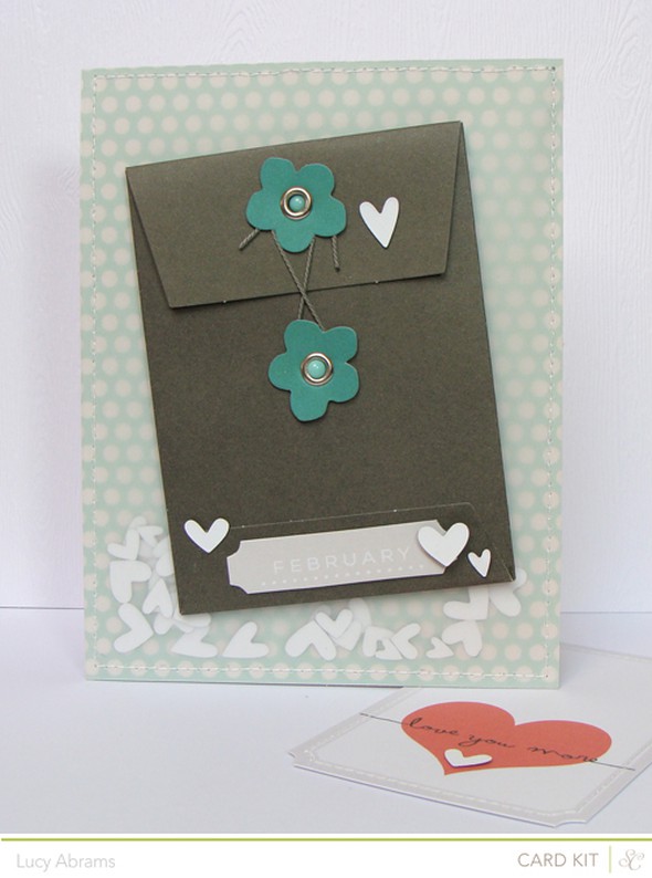 Love You More Pocket Card by LucyAbrams gallery