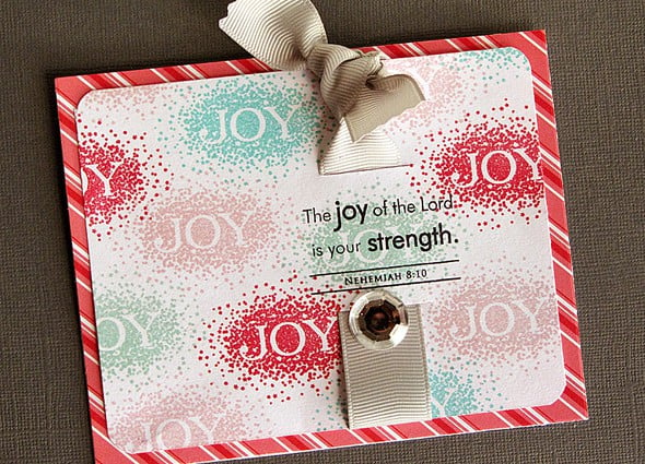 Joy of the Lord card by Dani gallery