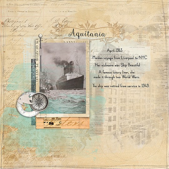 Aquitania: The Beautiful Ship