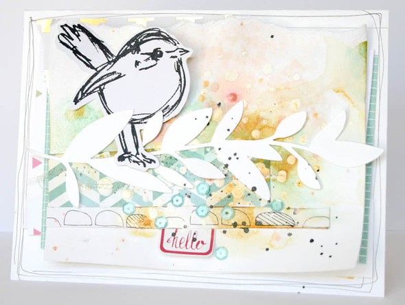 Hello Birdie - Card by soapHOUSEmama gallery