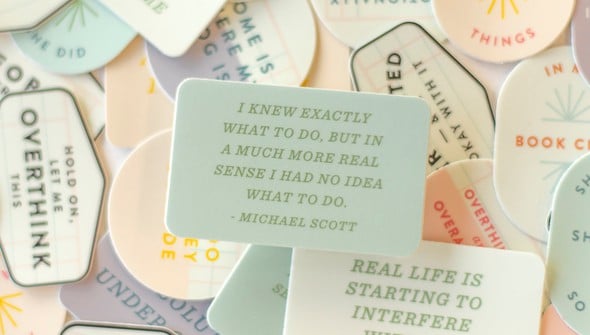 I Knew Exactly What To Do Decal Sticker gallery