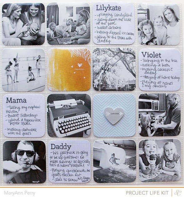 PL Thankful Thoughts | Project Life Main Kit Only by MaryAnnPerry gallery