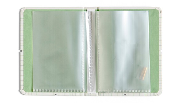 Mini Photo Album - Green Ledger gallery