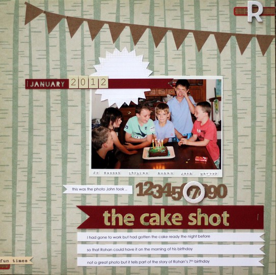 the cake shot