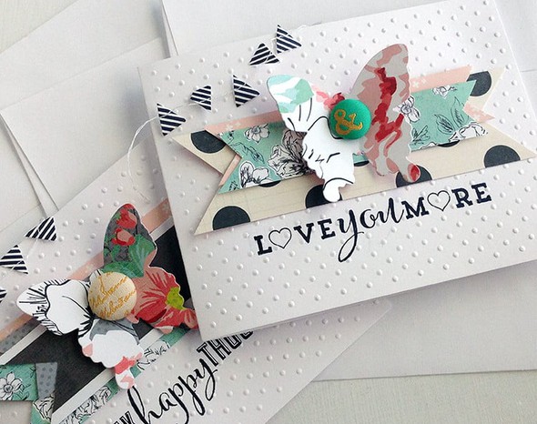 Butterfly Banner card set by Dani gallery