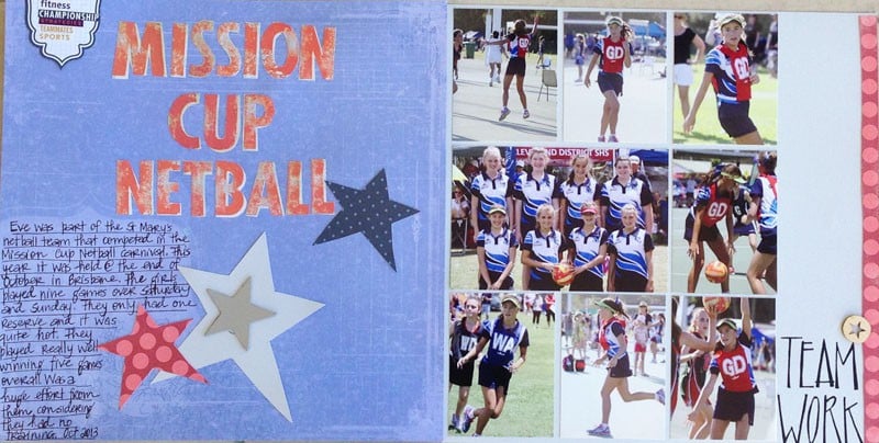 Mission cup netball