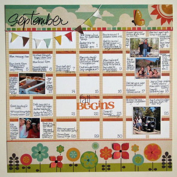 September Calendar by sillypea gallery