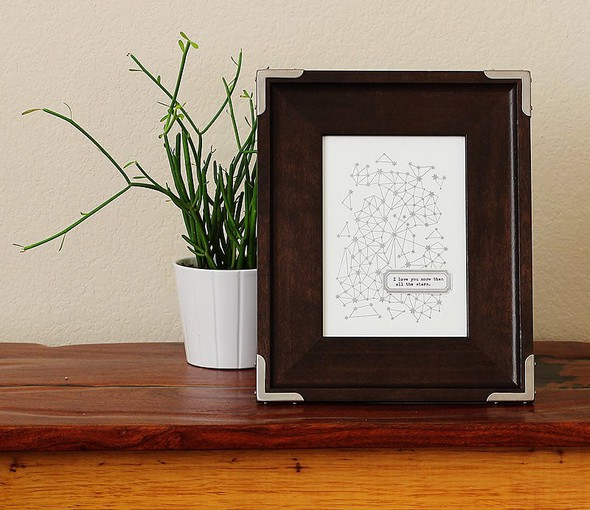 Letterpressed home decor! by sideoats gallery