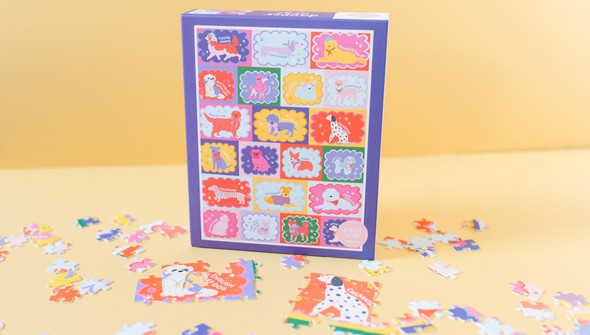 Dapper Dogs - 500 Piece Jigsaw Puzzle gallery