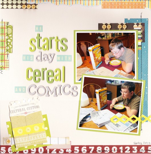 Cereal and Comics