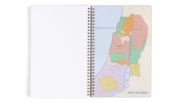 Notebook - Happy Daisy with Maps, 6 of 10