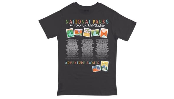 I Love National Parks - Pippi Tee - Dark Gray gallery