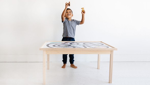 Natural Convertible Play Table gallery