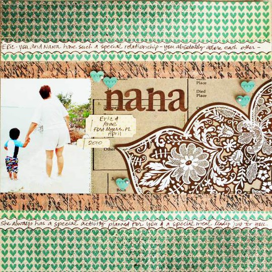 Nana - NSD Challenge - Mist & Scrap Yo Mama!