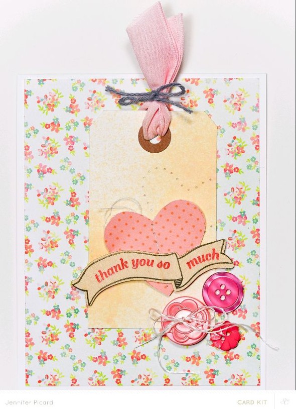 Heartfelt Thanks *Main Card Kit Only* by JennPicard gallery