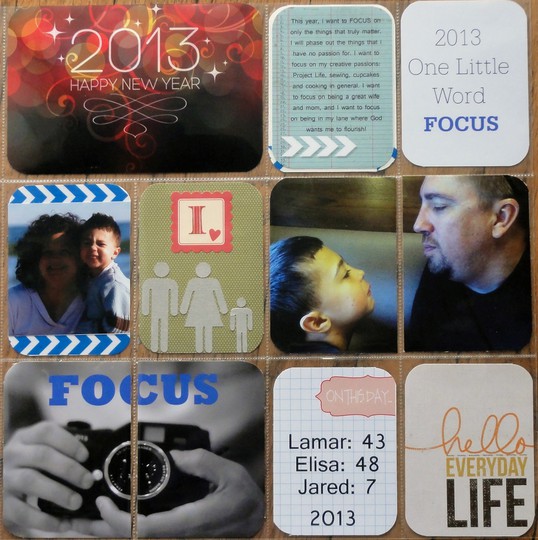 2013 Project Life Cover