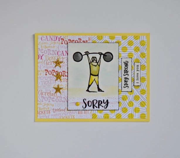 Stay strong card original