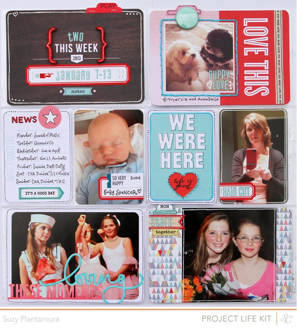 Week Two 2013 - PROJECT LIFE KIT ONLY by suzyplant gallery