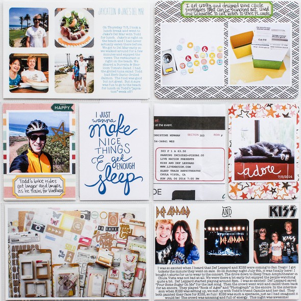 2014 Project Life | July p.5 by listgirl gallery