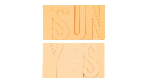 Color Collective Word Stacks - Sunny gallery
